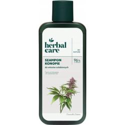 Herbal Care Szampon Do Włosów Osłabionych Łamliwych z Olejem Konopnym 330ml