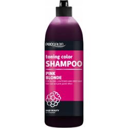 Prosalon Toning Color Różowy Szampon Do Włosów Blond i Rozjaśnianych 500g