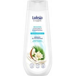 Luksja Silk Care Kremowy Żel Pod Prysznic Orzeźwiający Kokos Gardenia 500ml