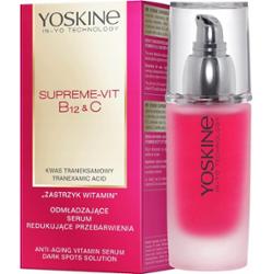 Yoskine Supreme Vit B12 i C Koncentrat Serum Odmładzające Do Twarzy 30ml