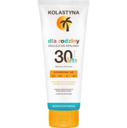 Kolastyna Dla Rodziny Wodoodporna Emulsja Do Opalania Ochronna SPF 30 125ml