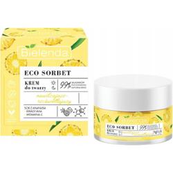 Bielenda Eco Sorbet Ananas Nawilżający Rozświetlający Krem Do Twarzy 50ml