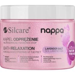 Silcare Nappa Kąpiel Odprężenie Lawendowa Sól Do Stóp z Kolagenem 400g
