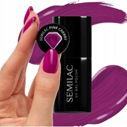 Semilac Lakier Hybrydowy Pink Cherry 012 7ml