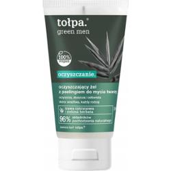 Tołpa Green Men Oczyszczający Żel Do Mycia Twarzy z Peelingiem Męski 150ml