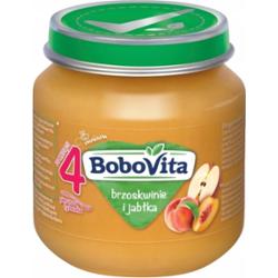 Bobovita Deserek Owocowy Dla Dzieci Brzoskwinie i Jabłka Po 4 Miesiącu 125g