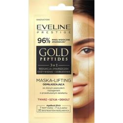 Eveline Gold Peptides Odmładzająca Maska Do Twarzy z Peptydem Kolagenem 8ml
