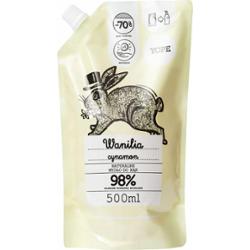 Yope Naturalne Mydło w Płynie Do Rąk Wanilia Cynamon Zapas Doypack 500ml