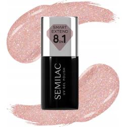 Semilac Smart Extend 8w1 Lakier Hybrydowy Baza Top 804 Glitter Soft Beige