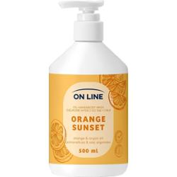 On Line Delikatne Olejkowe Mydło w Płynie Do Rąk Ciała Orange Sunset 500ml