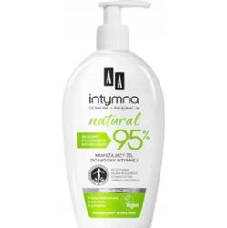 AA Intymna Natural Nawilżający Żel Do Higieny Intymnej Kwas Mlekowy 300ml