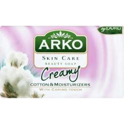 Arko Skin Care Kremowe Nawilżające Mydło w Kostce Do Rąk Ciała Bawełna 90g