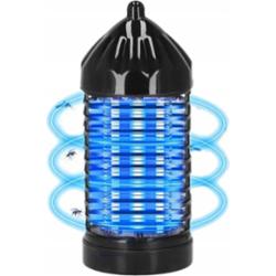 CoolStaff Lampa Owadobójcza Pułapka na Muchy Komary Ćmy Emituje Światło UV Do 15m2