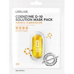 Lebelage Coenzyme Q10 Solution Odżywcza Maseczka Do Twarzy w Płachcie 25g