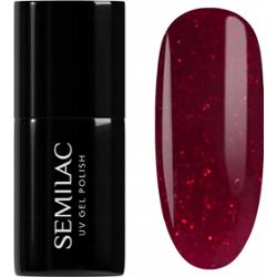 Semilac Lakier Hybrydowy Do Paznokci Manicure Czerwony 954 Silky Rouge 7ml