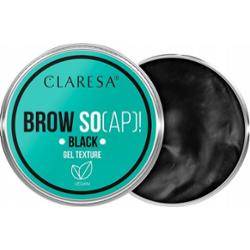 Claresa Brow So(ap)! Black Mydło Do Brwi Czarne