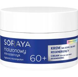 Soraya Hialuronowy Mikrozastrzyk Mocno Regenerujący Krem Do Twarzy 60+ 50ml