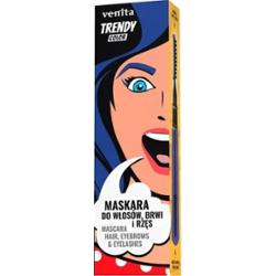 Venita Trendy Color 3w1 Maskara Do Rzęs Brwi Włosów 39 Kosmiczny Błękit