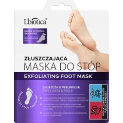 L'Biotica Maska Złuszczająca Peelingująca Do Stóp 2 Nasączone Skarpetki