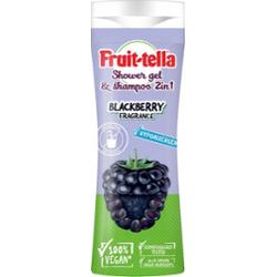 Fruit-Tella 2w1 Żel Pod Prysznic i Szampon Do Włosów Owocowy Jeżyna 300ml