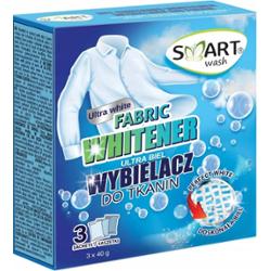 Smart Wash Wybielacz Do Tkanin Do Prania Białego 3 Saszetki po 40g