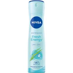 Nivea Fresh Energy 48H Antyperspirant Damski Antybakteryjny Spray 150ml