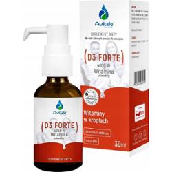 Aliness Avitale Witamina D3 Forte 4000 Suplement Diety Kropelki 600 Porcji
