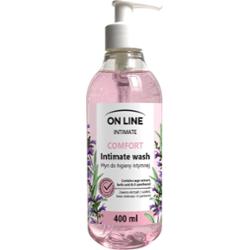 On Line Intimate Comfort Płyn Do Higieny Intymnej Szałwia D-pantenol 400ml
