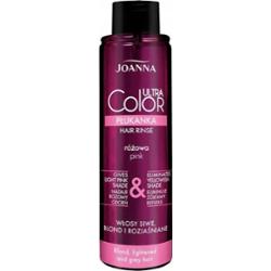 Joanna Ultra Color Różowa Płukanka Do Włosów Blond i Siwych 150ml