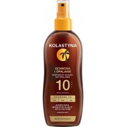 Kolastyna Nawilżający Olejek Do Opalania Wodoodporny SPF 10 Spray 150ml