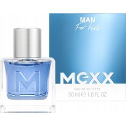 Mexx Man For Him EDT Woda Toaletowa Męska Aromatyczno Drzewna Cedr 50ml