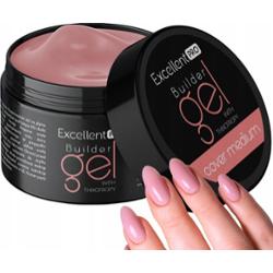Excellent PRO Jednofazowy Budujący Żel Do Paznokci LED/UV Cover Medium 50g