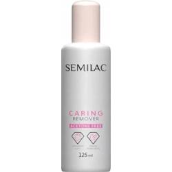 Semilac Caring Remover Bezacetonowy Zmywacz Do Paznokci Pielęgnujący 125ml