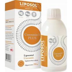 Aliness Liposol Curcumin 3 Plus Kurkumina Suplement Odporność Skóra 250ml
