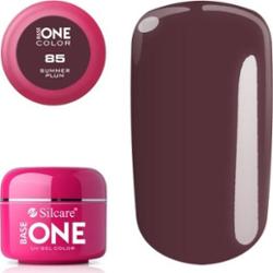 Silcare Base One Żel UV 85 Summer Plum Bordo 5g