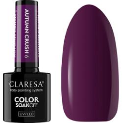 Claresa Lakier Hybrydowy Do Paznokci Manicure Autumn Crush 6 Śliwkowy 5g