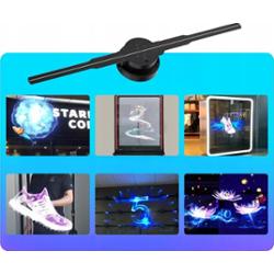 CoolStaff Projektor Holograficzny 3D 244 LED FAN HD Duża Rozdzielczość Bluetooth
