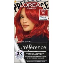 Loreal Preference Vivid Colours Trwała Farba Do Włosów 8.624 Bright Red