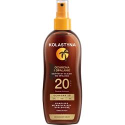 Kolastyna Nawilżający Olejek Do Opalania Wodoodporny SPF 20 Spray 150ml