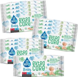 GoWipes Baby Nawilżane Chusteczki Dla Dzieci z Alantoiną Karton 12x60szt