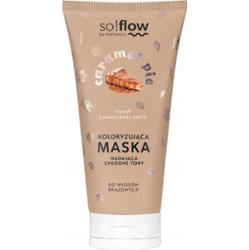 So Flow Caramel Pie Koloryzująca Maska Do Włosów Brąz Chłodne Tony 200ml