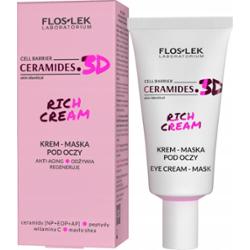 Floslek Ceramides 3D Rich Cream Regenerujący Krem Maska Pod Oczy 30ml