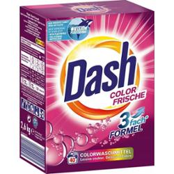 DASH Alpen Freische 3w1 Proszek Do Prania Tkanin Kolorowych 40 Prań 2,6kg