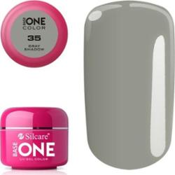 Silcare Base One Żel UV 35 Gray Shadow Szary 5g