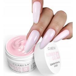 Claresa Rubber Gel Żel Konstrukcyjny Kauczukowy UV/LED 8 Jasny Róż 45g
