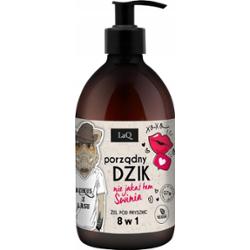 LaQ Porządny Dzik 8w1 Męski Żel Pod Prysznic z Ekstraktem z Dębu 500ml