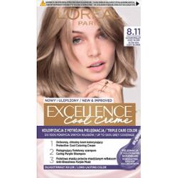 Loreal Excellence Cool Creme Farba Do Włosów 8.11 Popielaty Jasny Blond