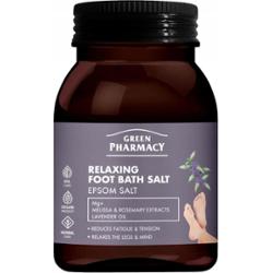 Green Pharmacy Relaksująca Sól Do Stóp Lawendowa z Melisą Rozmarynem 400g