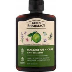 Green Pharmacy Antycellulitowy Olejek Do Masażu Ciała Limonka Lawenda 200ml