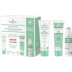 Floslek Sensitive Zestaw Kosmetyków 2x Krem Do Twarzy + Płyn Micelarny 50ml